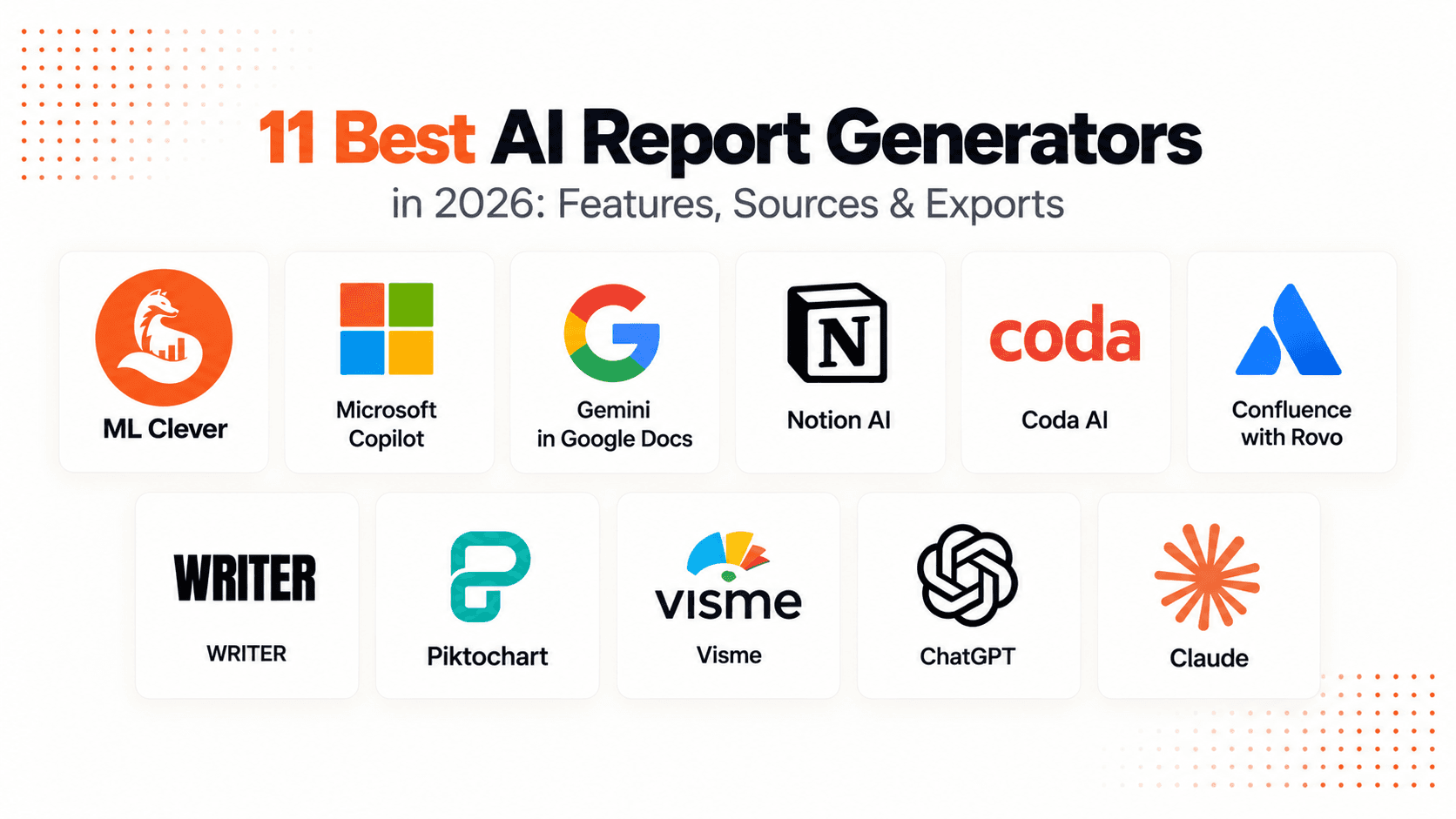 11 Best AI Report Generators for Business (2026)