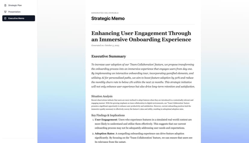 30-Day Churn Reduction Plans, Powered by AI