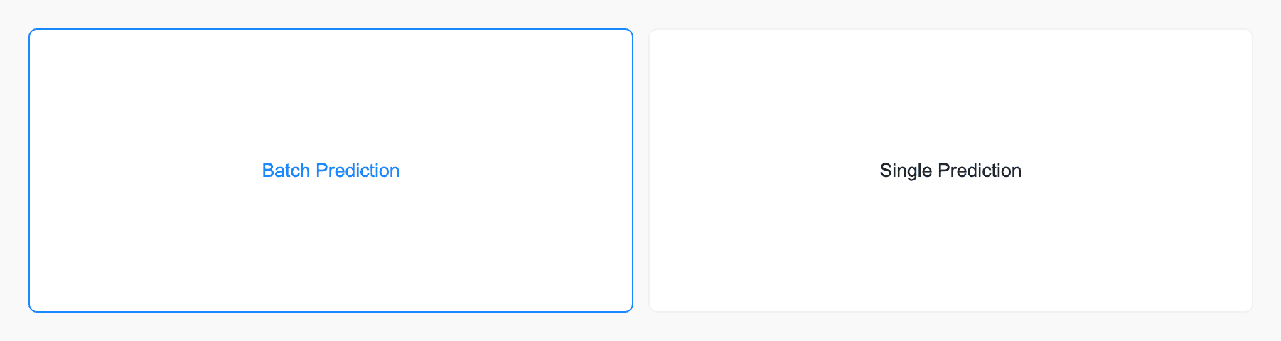 Example ML Clever dashboard showing various components