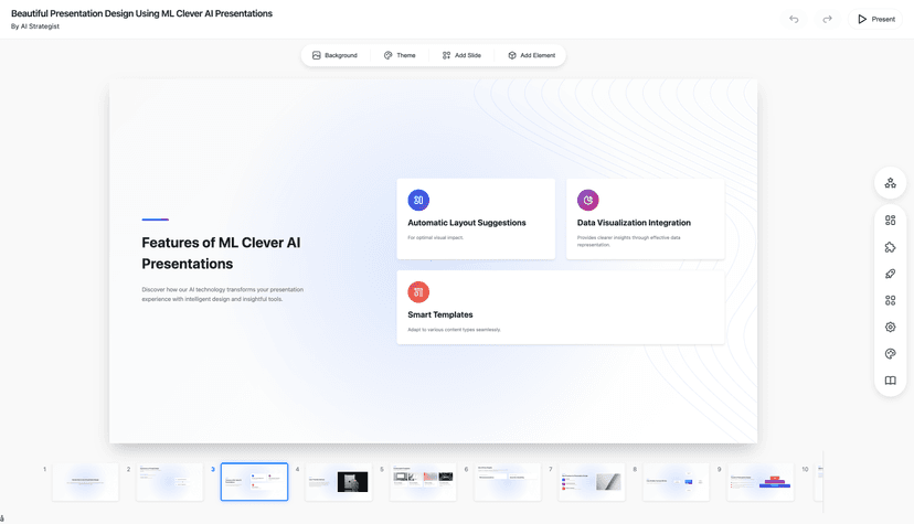 Dashboards in Presentations