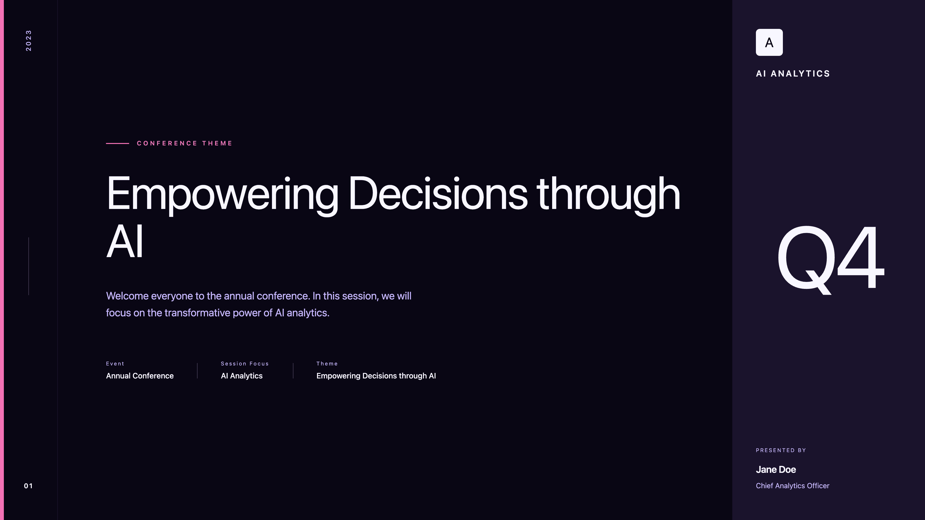 Tech Conference Keynote Deck preview