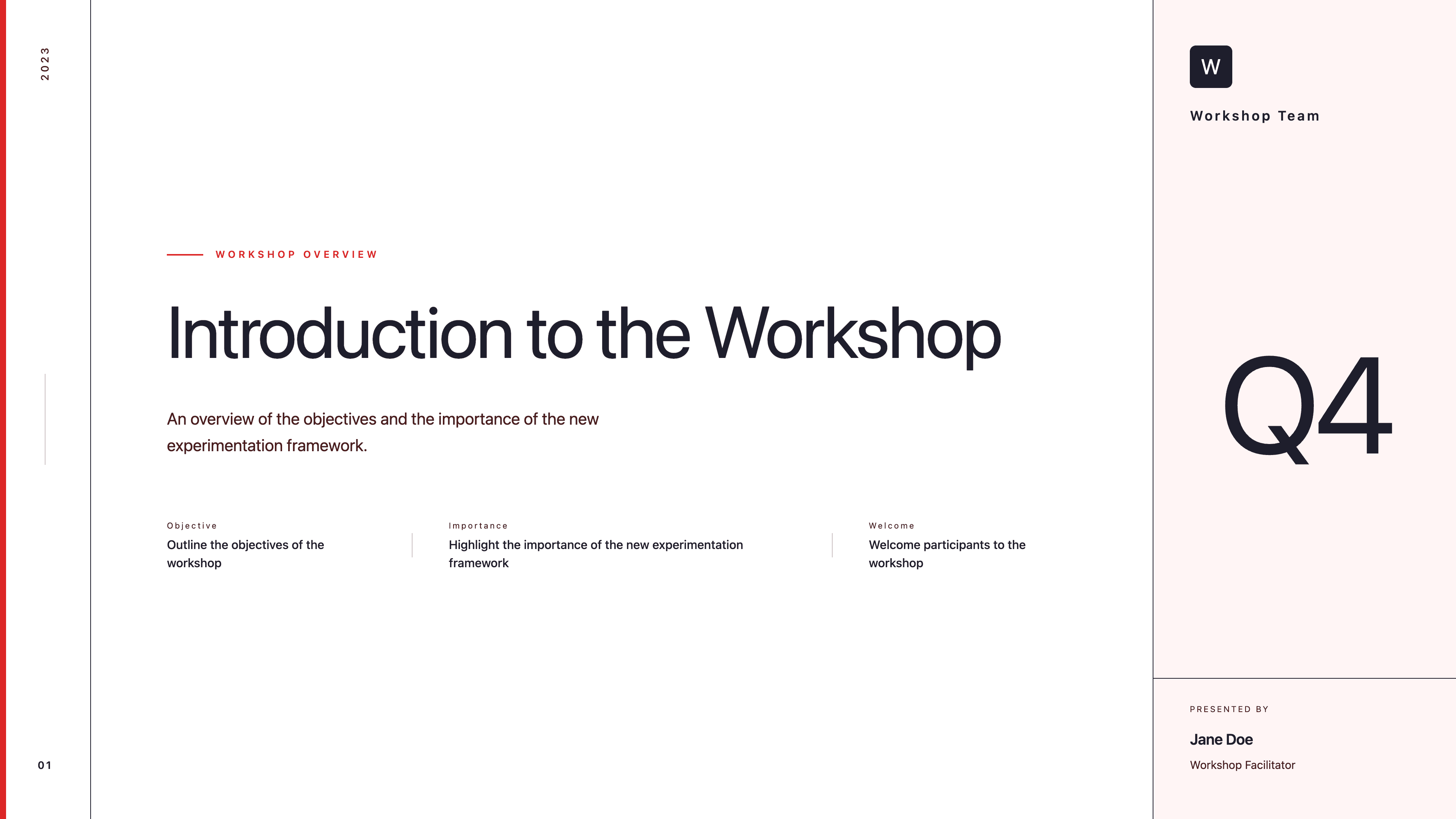 Business Workshop Deck preview